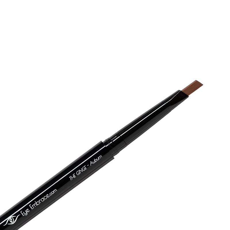 Eye Embrace The Ginge: Auburn Red Eyebrow Pencil â€“ Waterproof, Double-Ended Automatic Angled Tip & Spoolie Brush, Cruelty-Free - Image 1